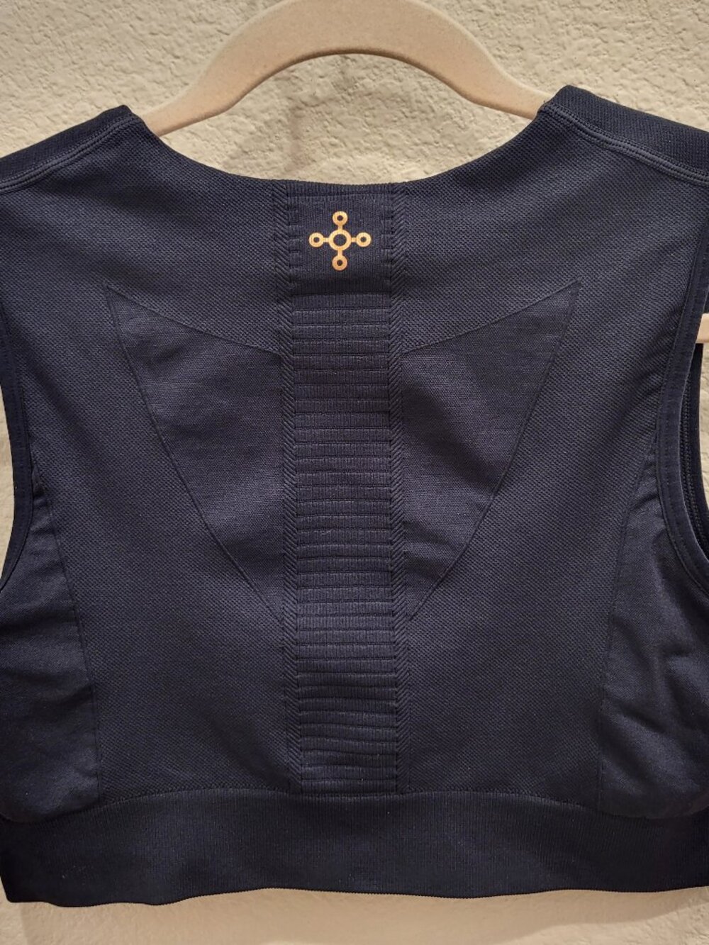 Tommy Copper Large Black Back Support Bra Seamless Back Support Anti Odor - Picture 2 of 9